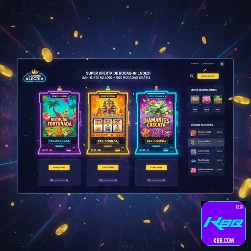 Entre na plataforma com suporte humano - k8b.com